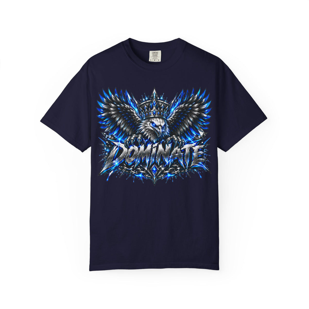 Dominate Eagle Graphic T-Shirt — Bold Crowned Eagle Design