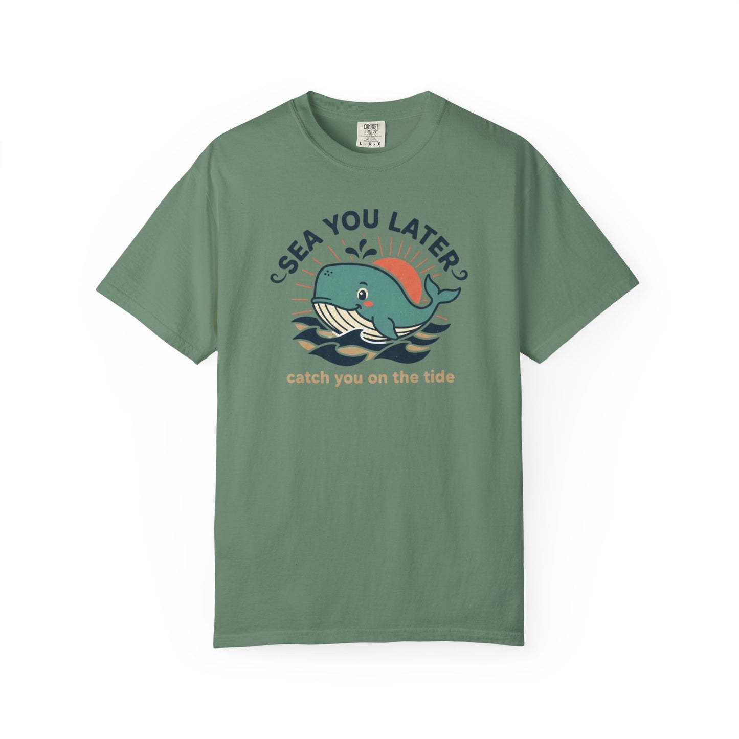 Sea You Later Whale graphic tee | T-Shirt