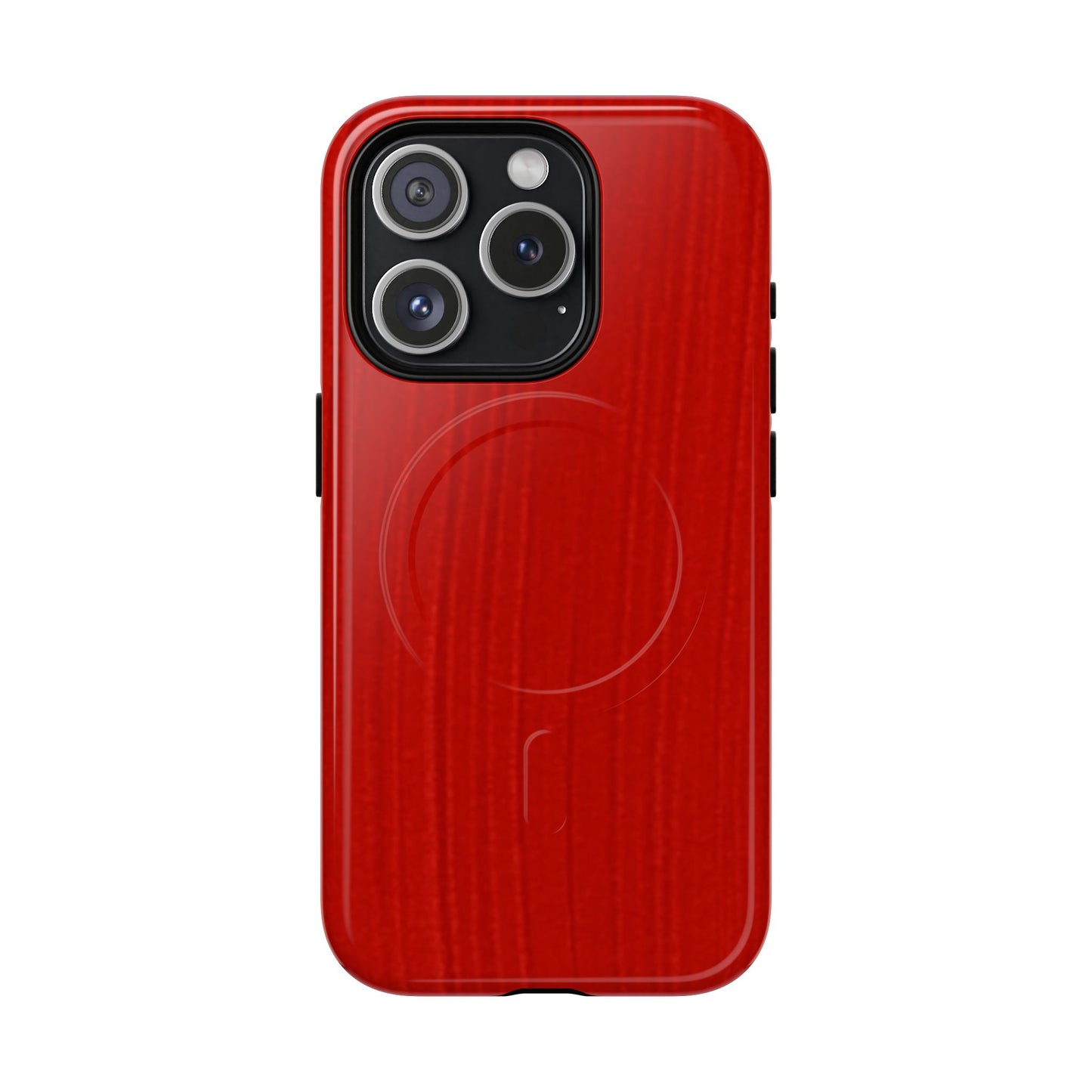 Red Magnetic Phone Case | Tough Magnetic Case, MagSafe Compatible