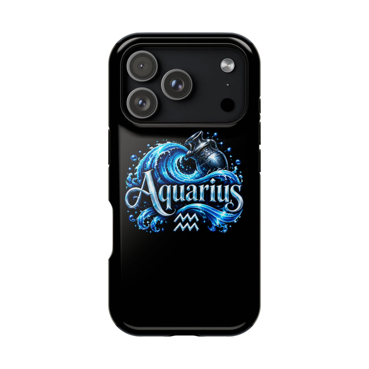 Aquarius Zodiac Magnetic Impact-Resistant Phone Case