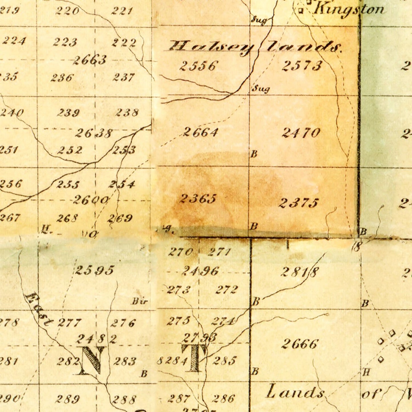 Vintage Map of M'Kean County, Pennsylvania 1857