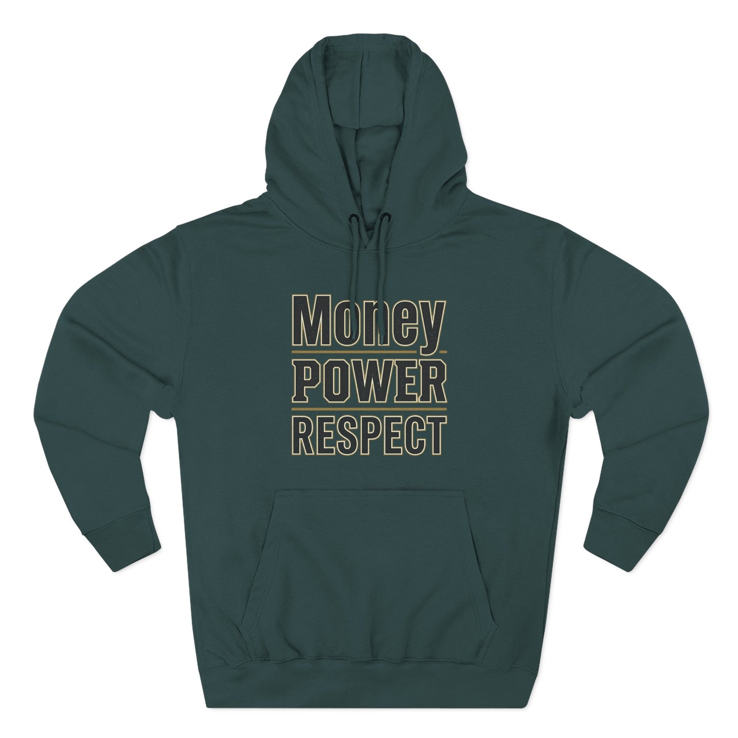 Money • Power • Respect Hoodie – Bold Graphic Fleece Pullover