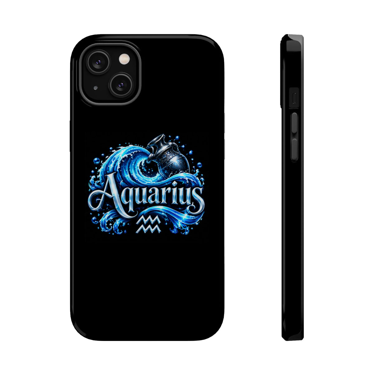 Aquarius Zodiac Magnetic Impact-Resistant Phone Case