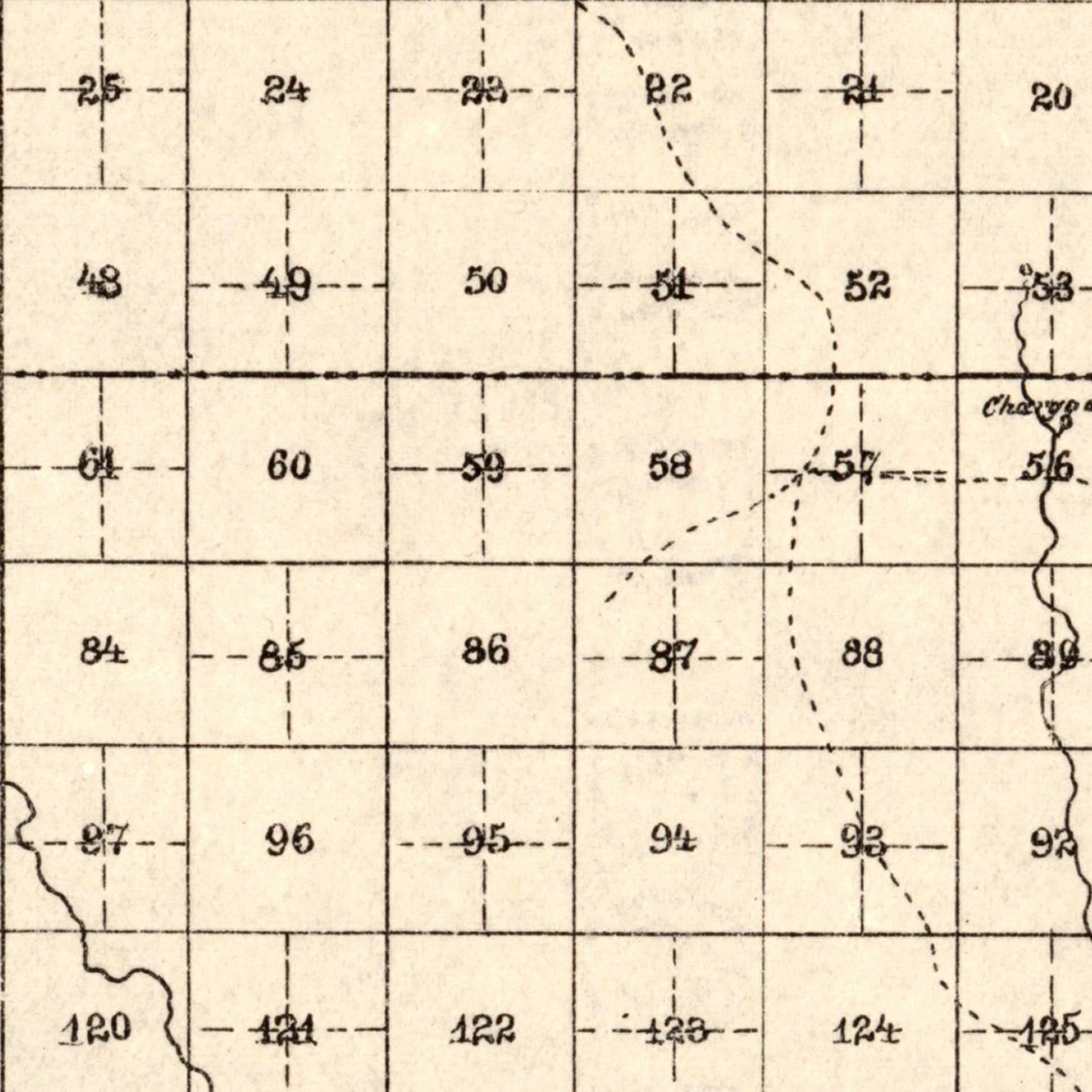 Vintage Map of Jeff Davis County, Texas 1894