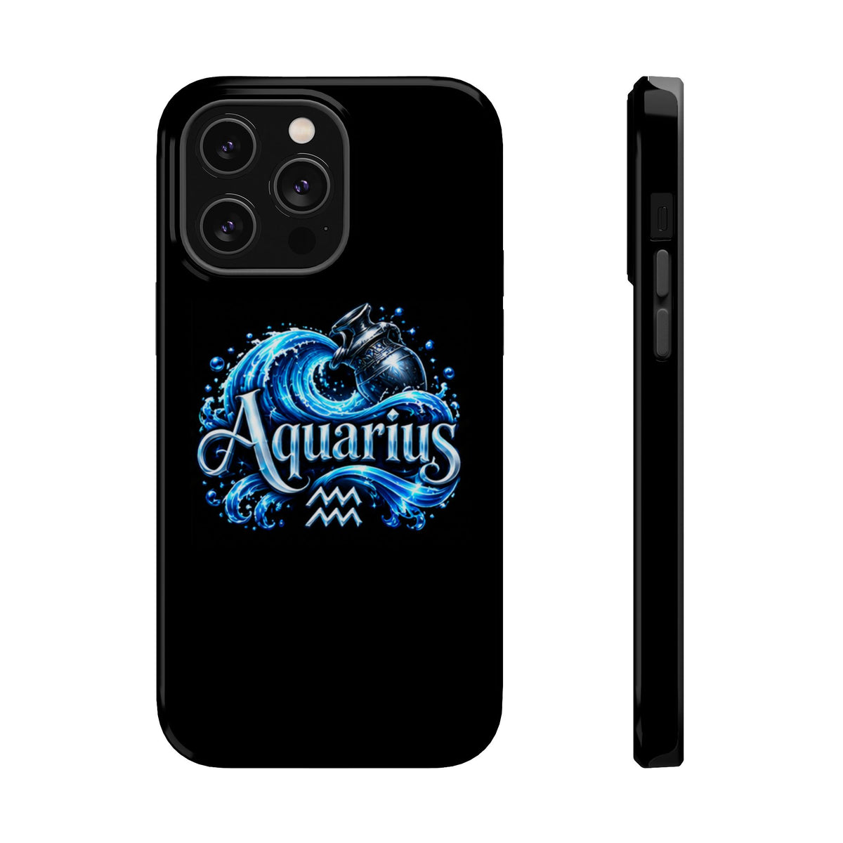 Aquarius Zodiac Magnetic Impact-Resistant Phone Case