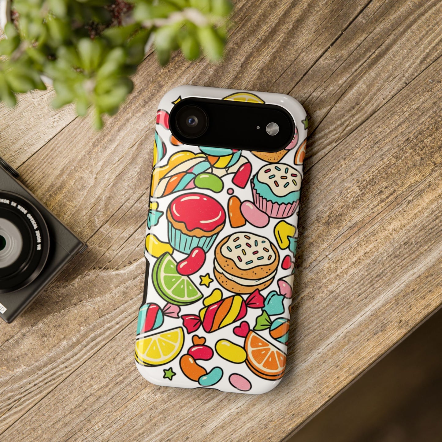 Candy Doodle Impact Phone Case