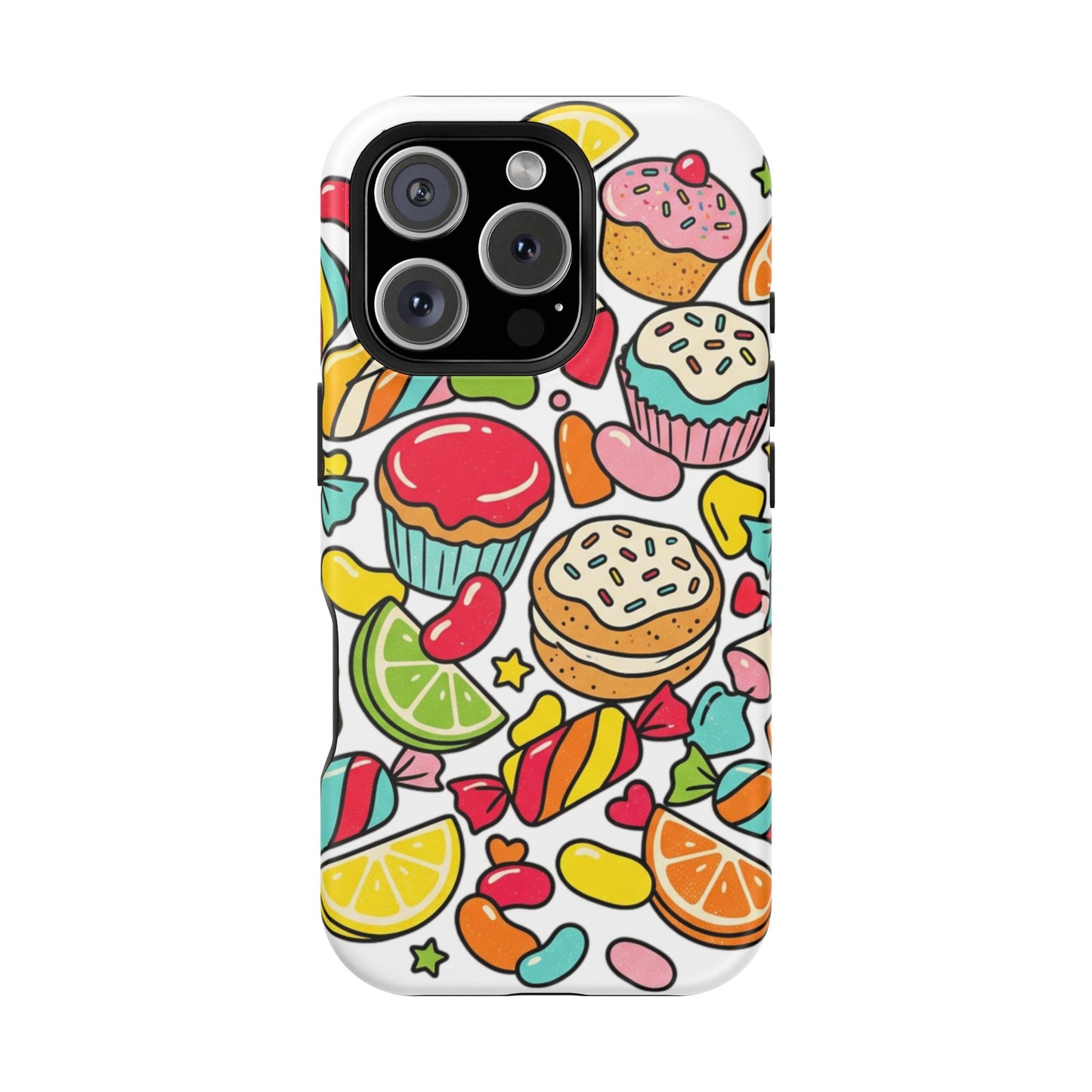 Candy Doodle Impact Phone Case