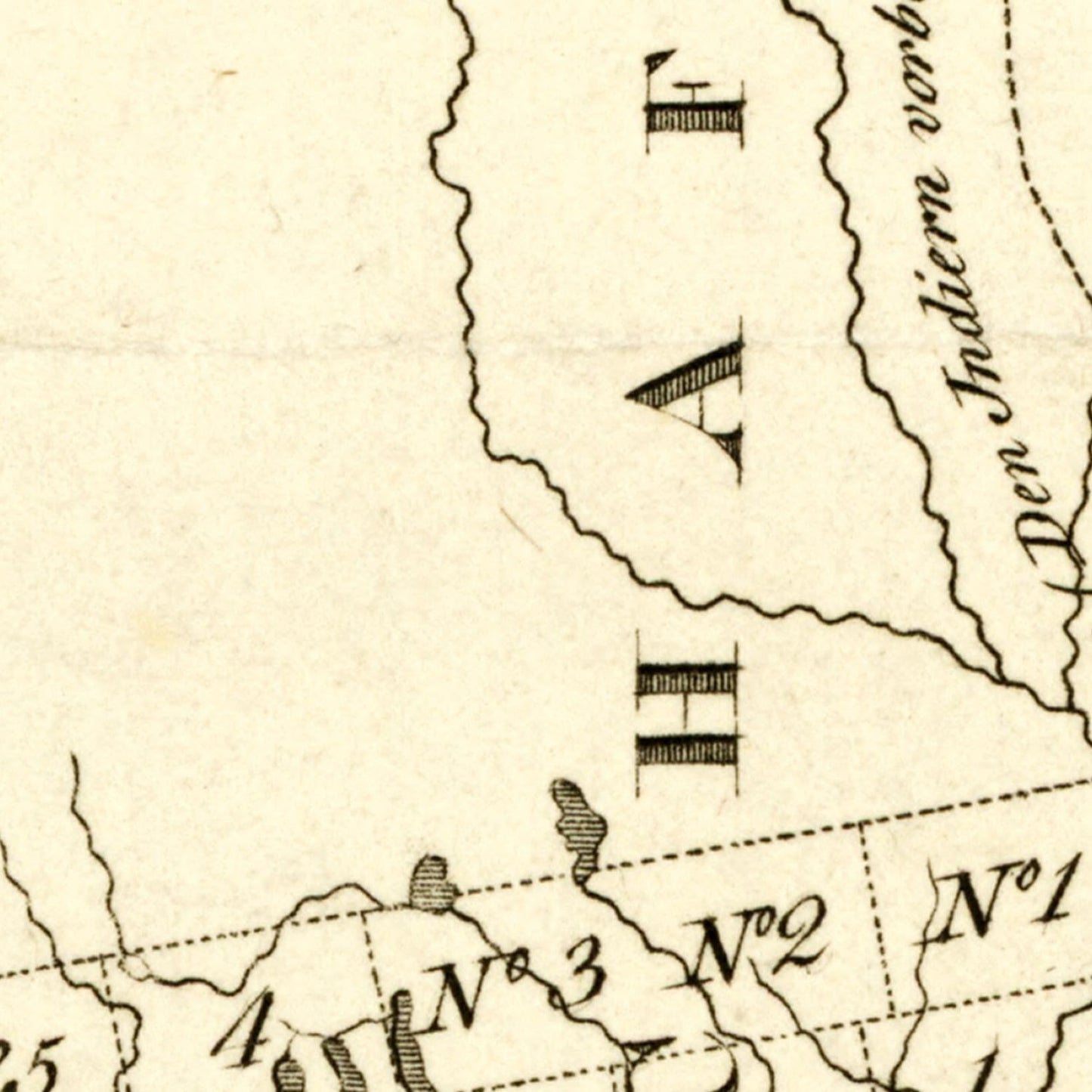 Vintage Map of Maine 1798