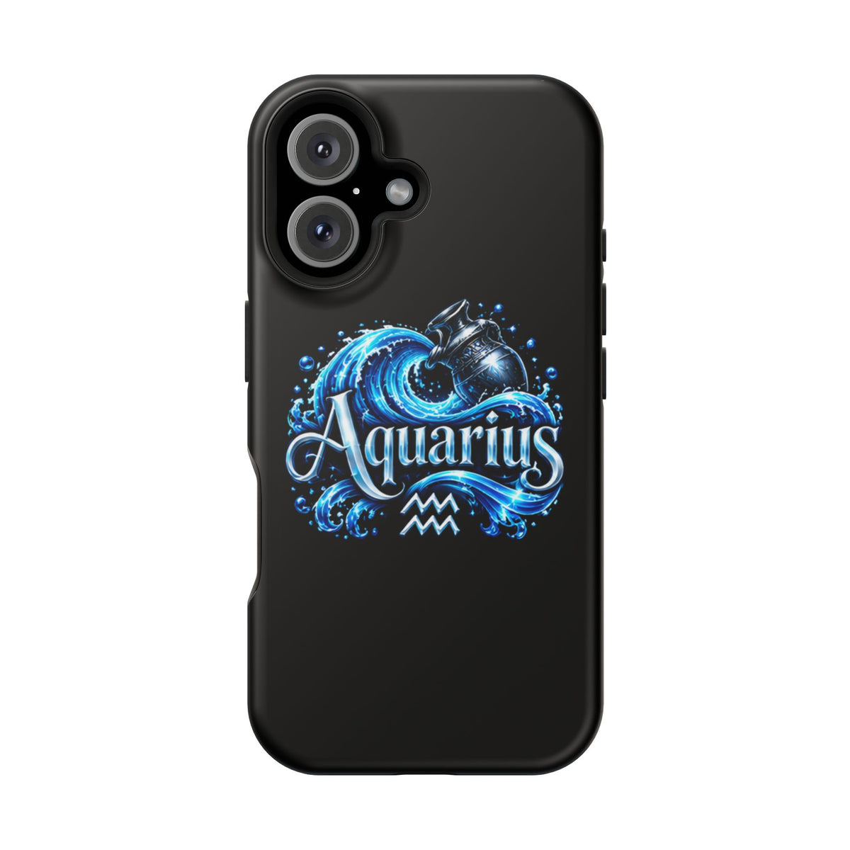 Aquarius Zodiac Magnetic Impact-Resistant Phone Case