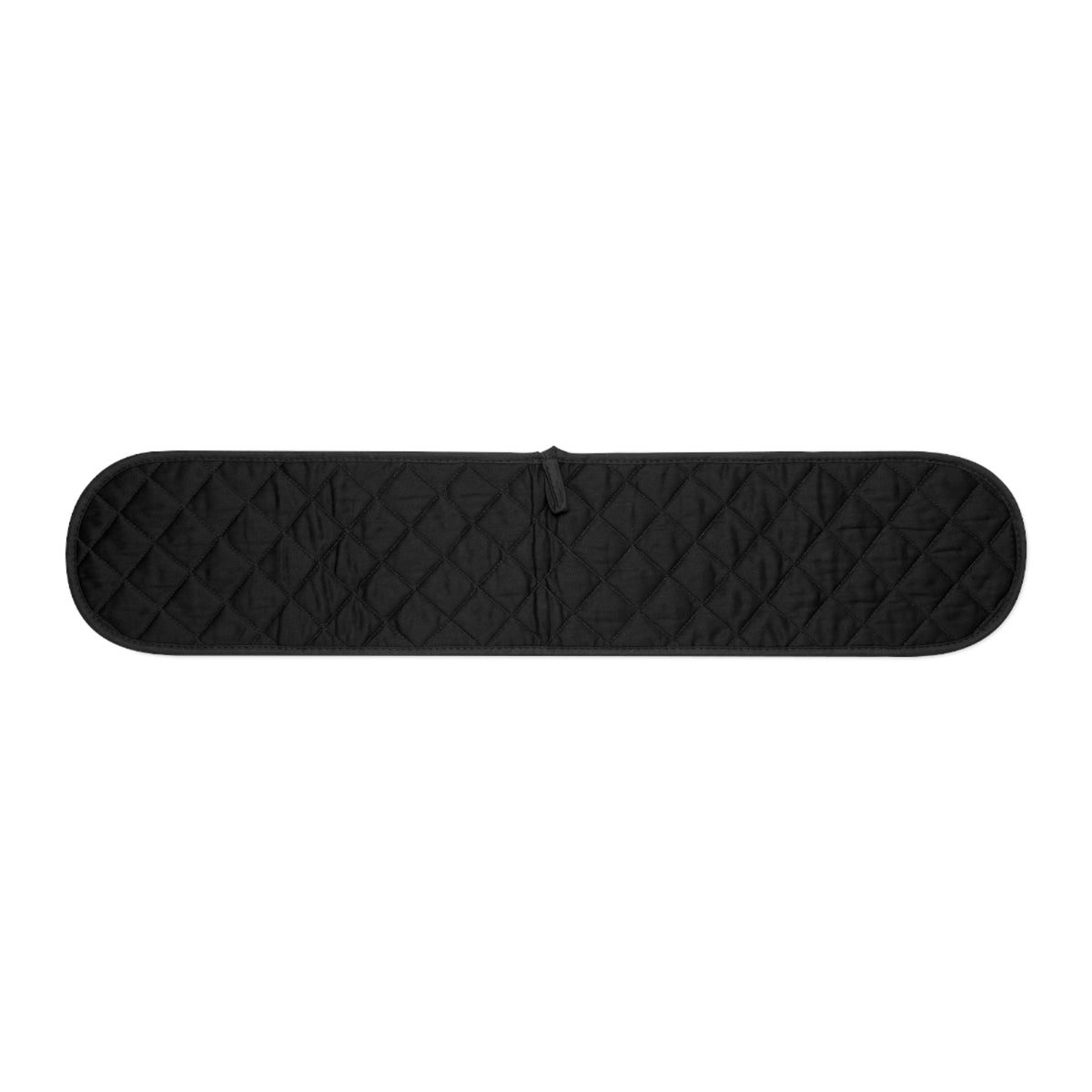 Black Double Oven Mitts Heat-Resistant Barbecue & Kitchen Protector