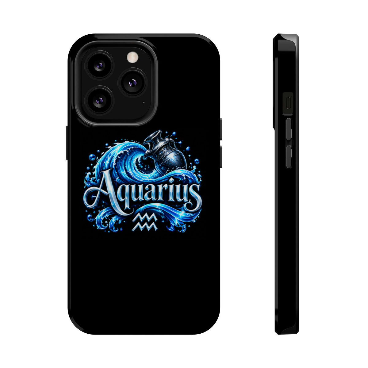 Aquarius Zodiac Magnetic Impact-Resistant Phone Case