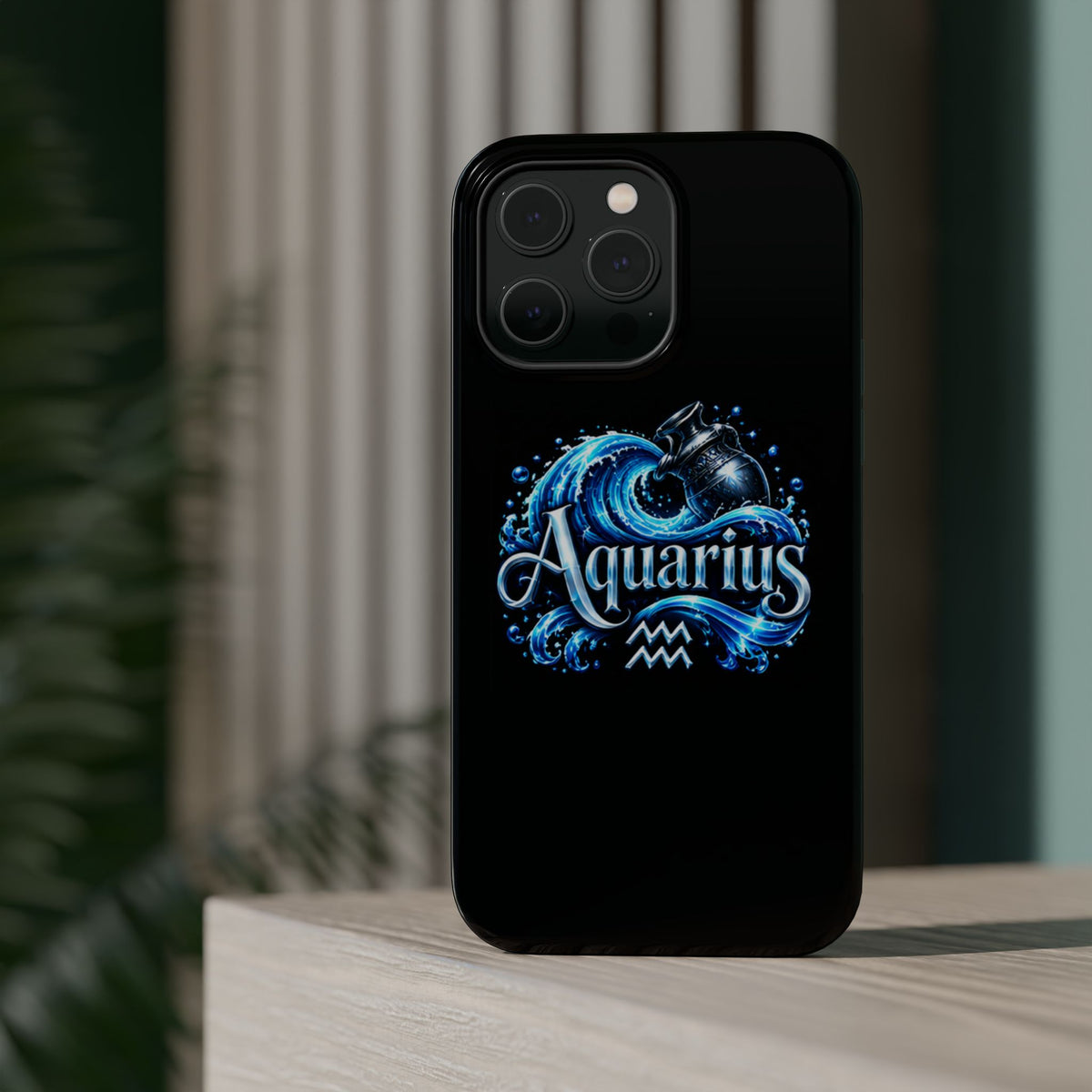 Aquarius Zodiac Magnetic Impact-Resistant Phone Case