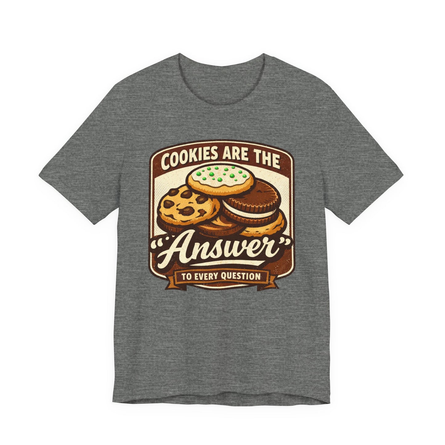 Cookies Are the Answer Vintage Cookie T-Shirt