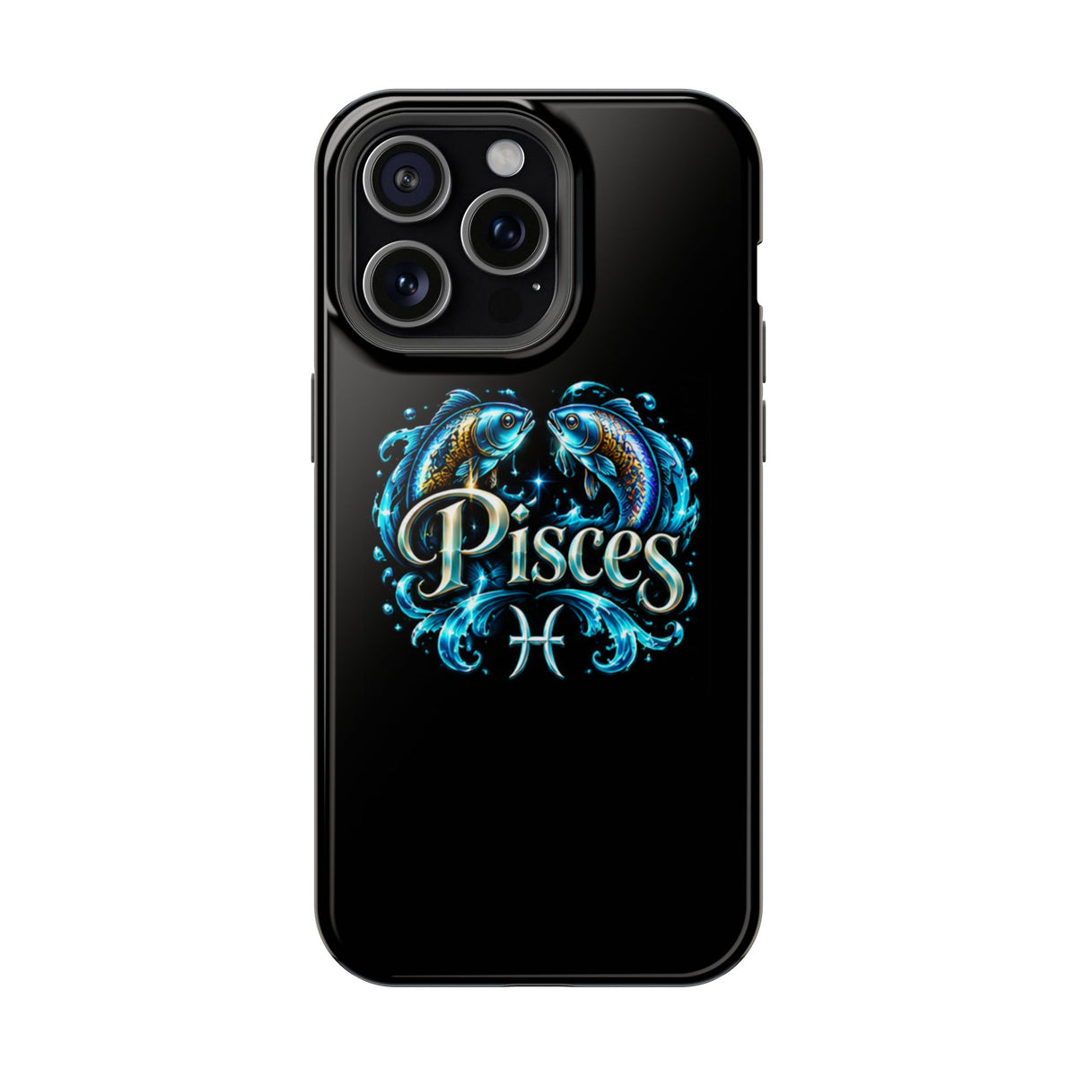 Pisces Magnetic Impact-Resistant Phone Case — Zodiac Fish Astrology Design