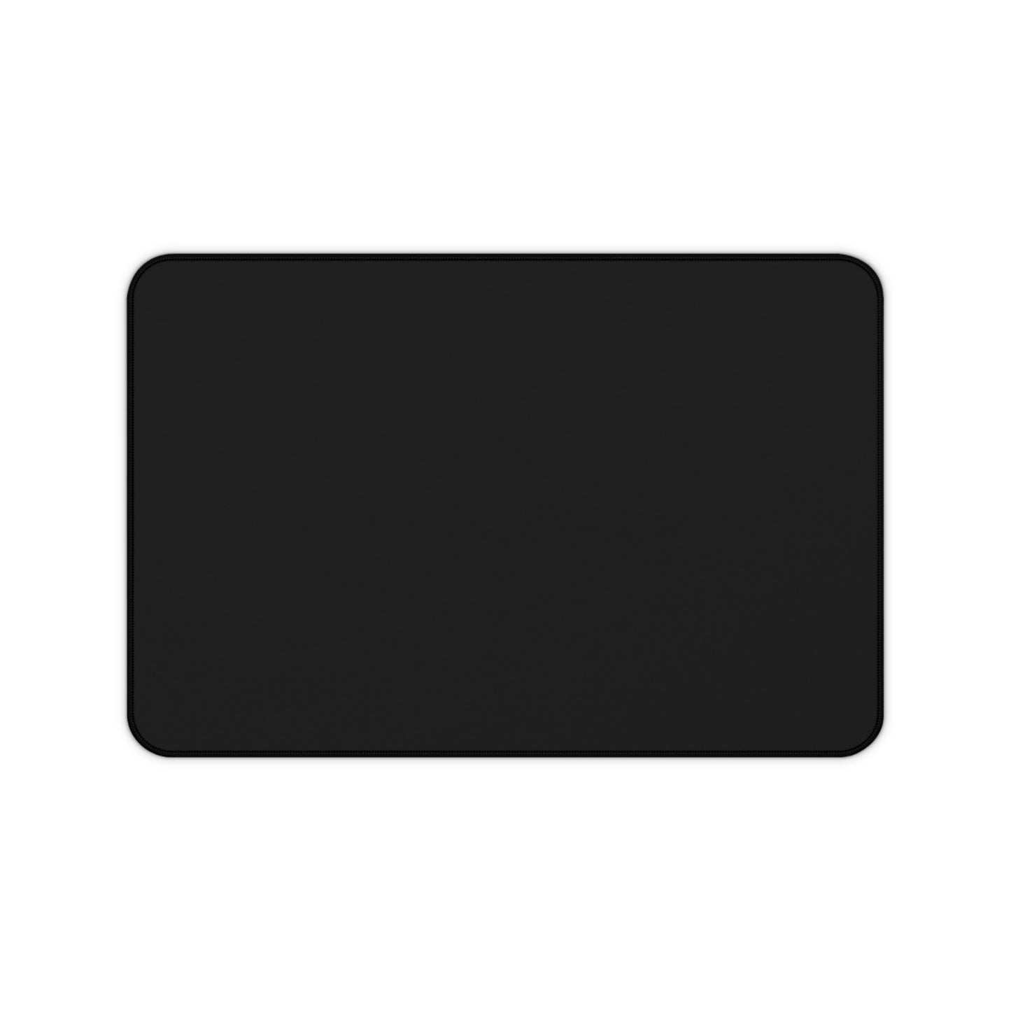 Solid Black Desk Mat | Large Mouse Pad, Waterproof Surface