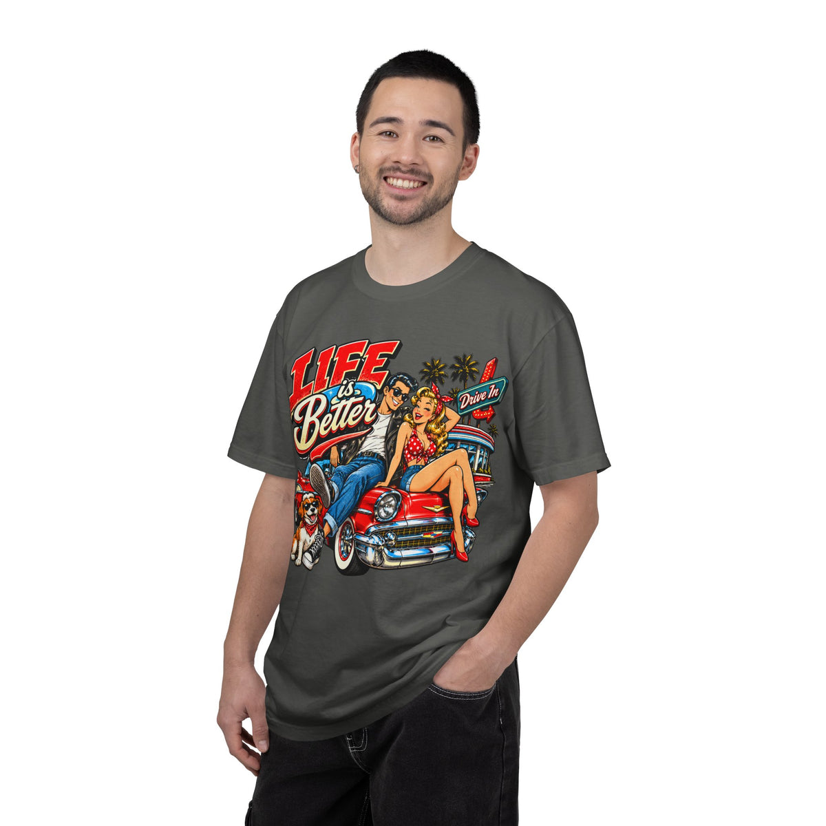 Life Is Better Drive-In Vintage T-Shirt