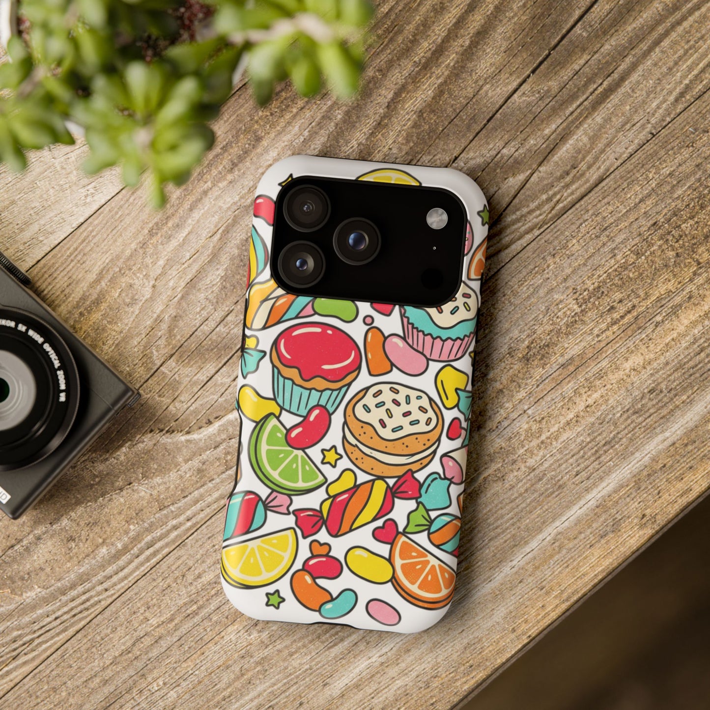 Candy Doodle Impact Phone Case