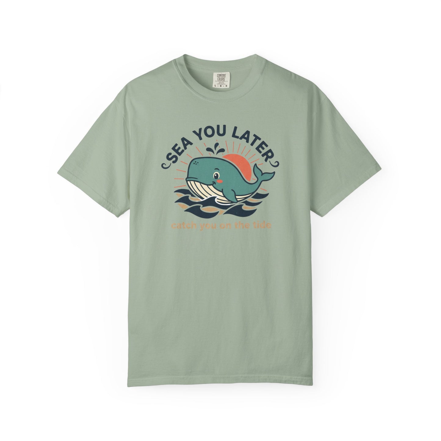 Sea You Later Whale graphic tee | T-Shirt