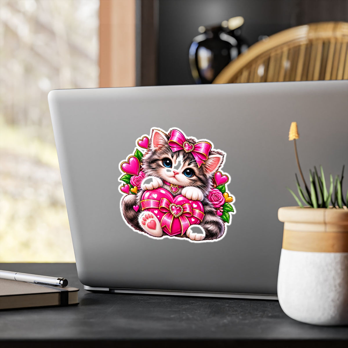 Cute Kitten Vinyl Decal