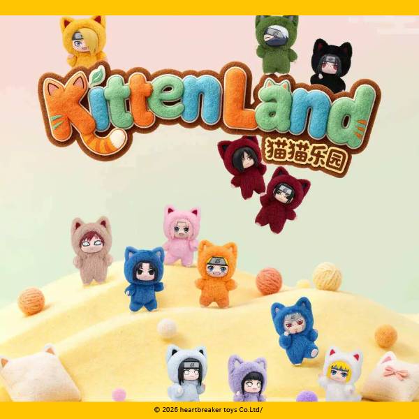 Naruto Kittenland Plush Pendant Blind Box
