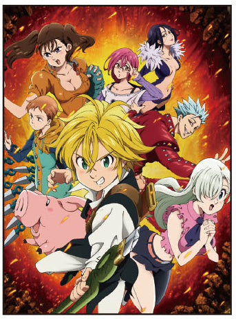 The Seven Deadly Sins Anime Wall Scroll – Large 42”x31” | Japan Import Poster