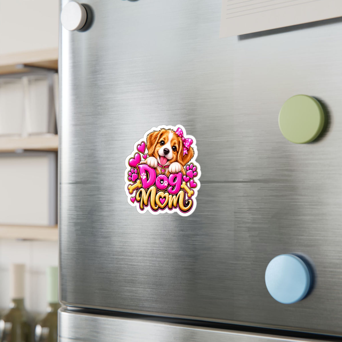 Cute Dog Mom Vinyl Decal