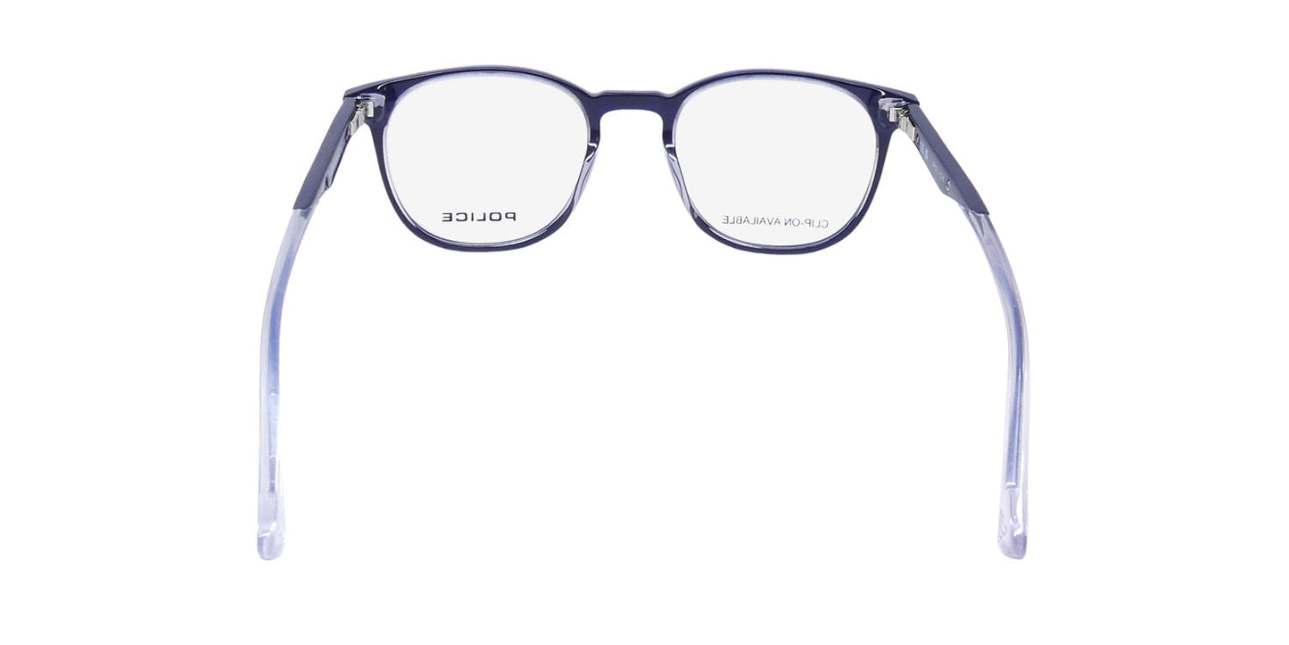 Police Vplf02 Groove 2 Clip-On Eyeglasses