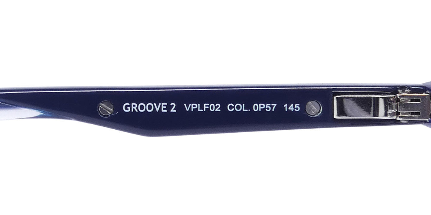 Police Vplf02 Groove 2 Clip-On Eyeglasses