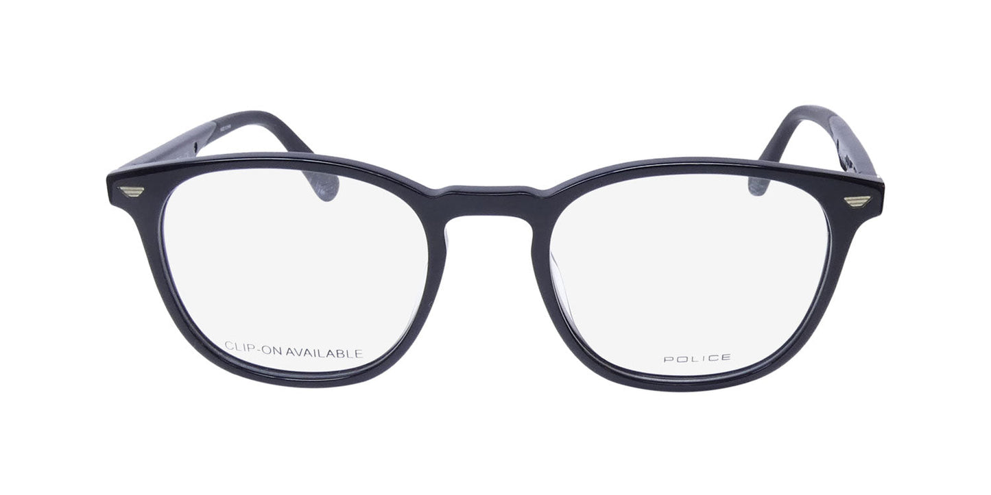 Police Vplf02 Groove 2 Clip-On Eyeglasses