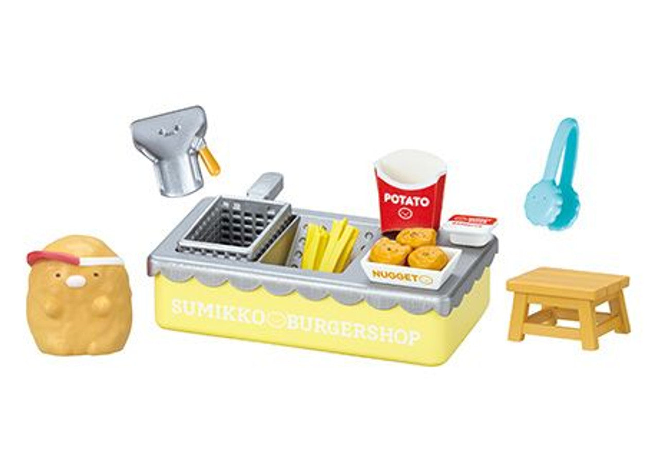 Sumikko Gurashi Burger Shop Blind Box Mini Figure - Re-ment Collectible