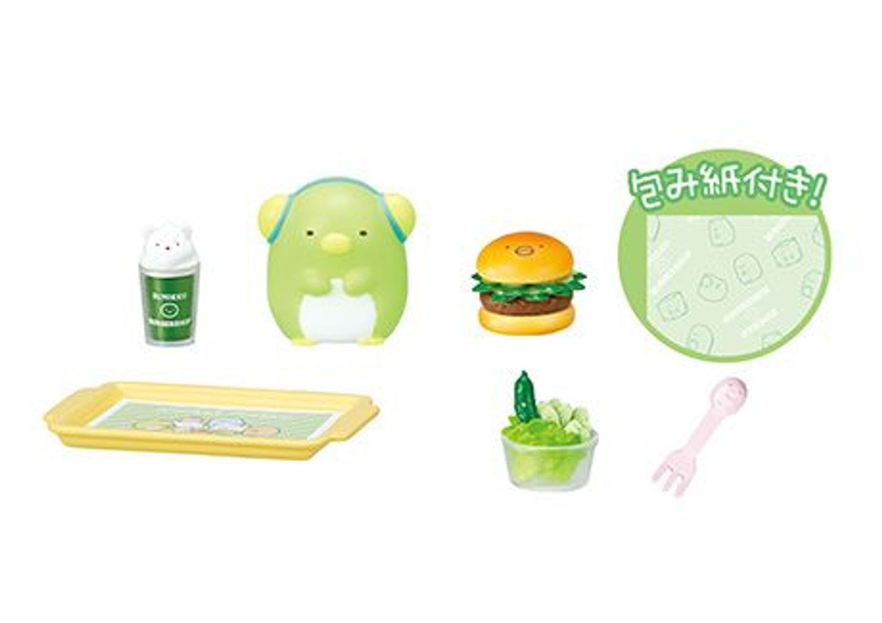 Sumikko Gurashi Burger Shop Blind Box Mini Figure - Re-ment Collectible