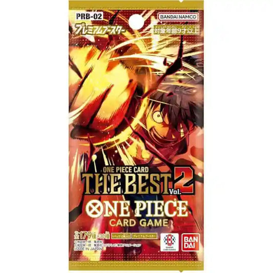 One Piece TCG The Best Vol.2 PRB-02 Japanese Booster Pack - 10 Cards