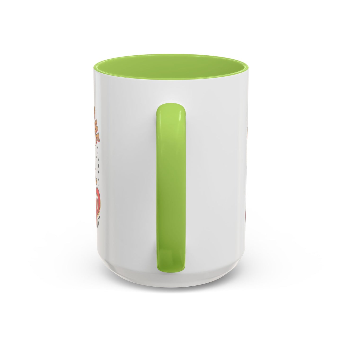Coffee Mug — "Coffee Makes Me Happy" Cute Retro Accent Mug (11/15oz)