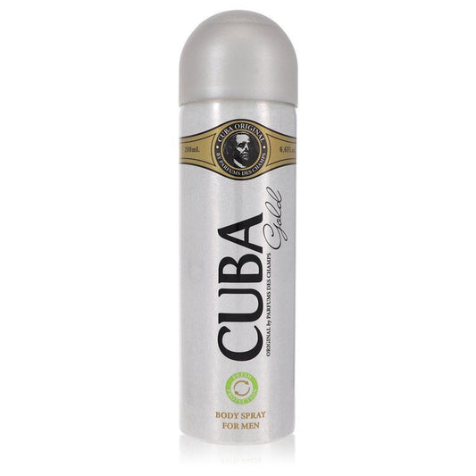 Cuba Gold Deodorant Spray 6.7 oz for Men (Unboxed)
