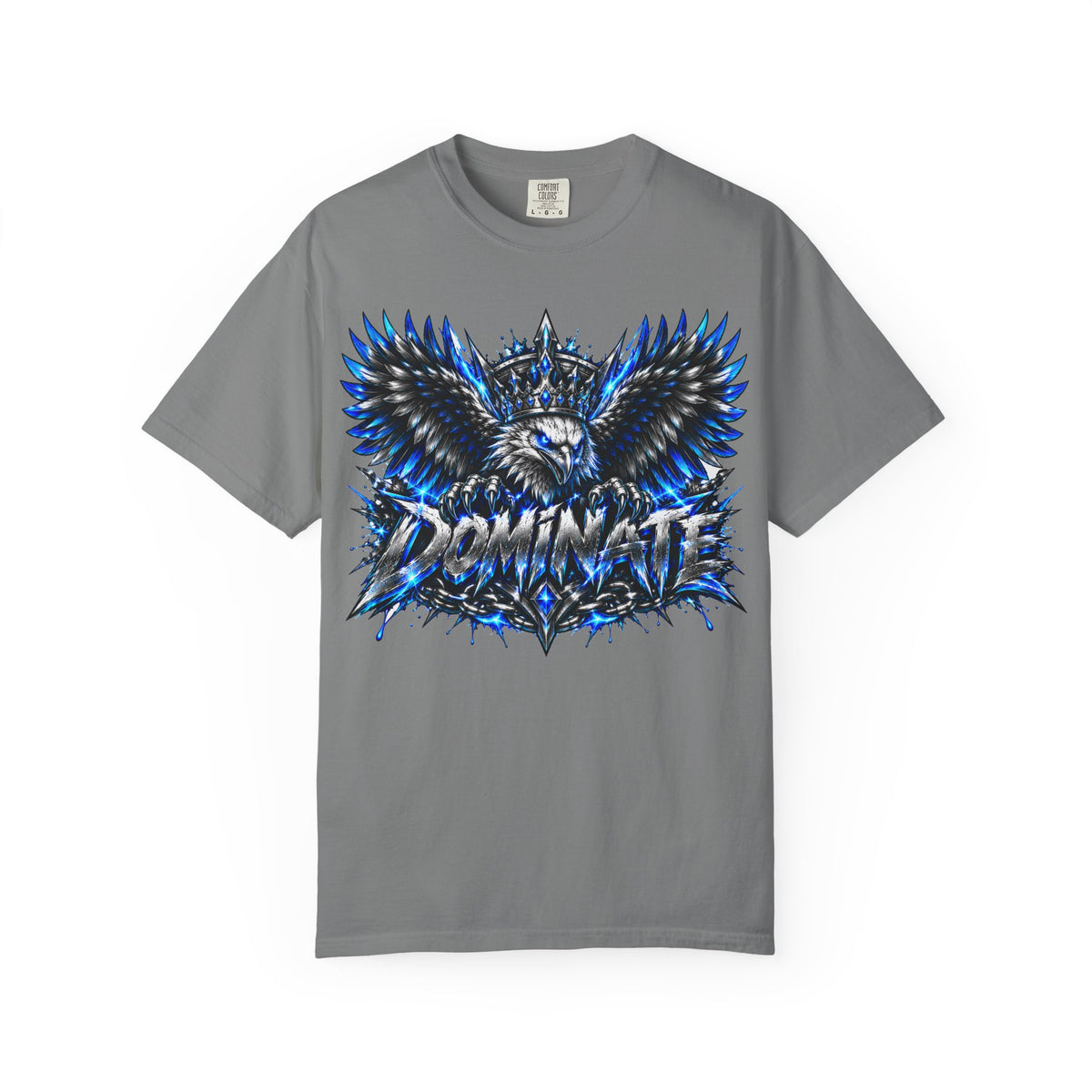 Dominate Eagle Graphic T-Shirt — Bold Crowned Eagle Design