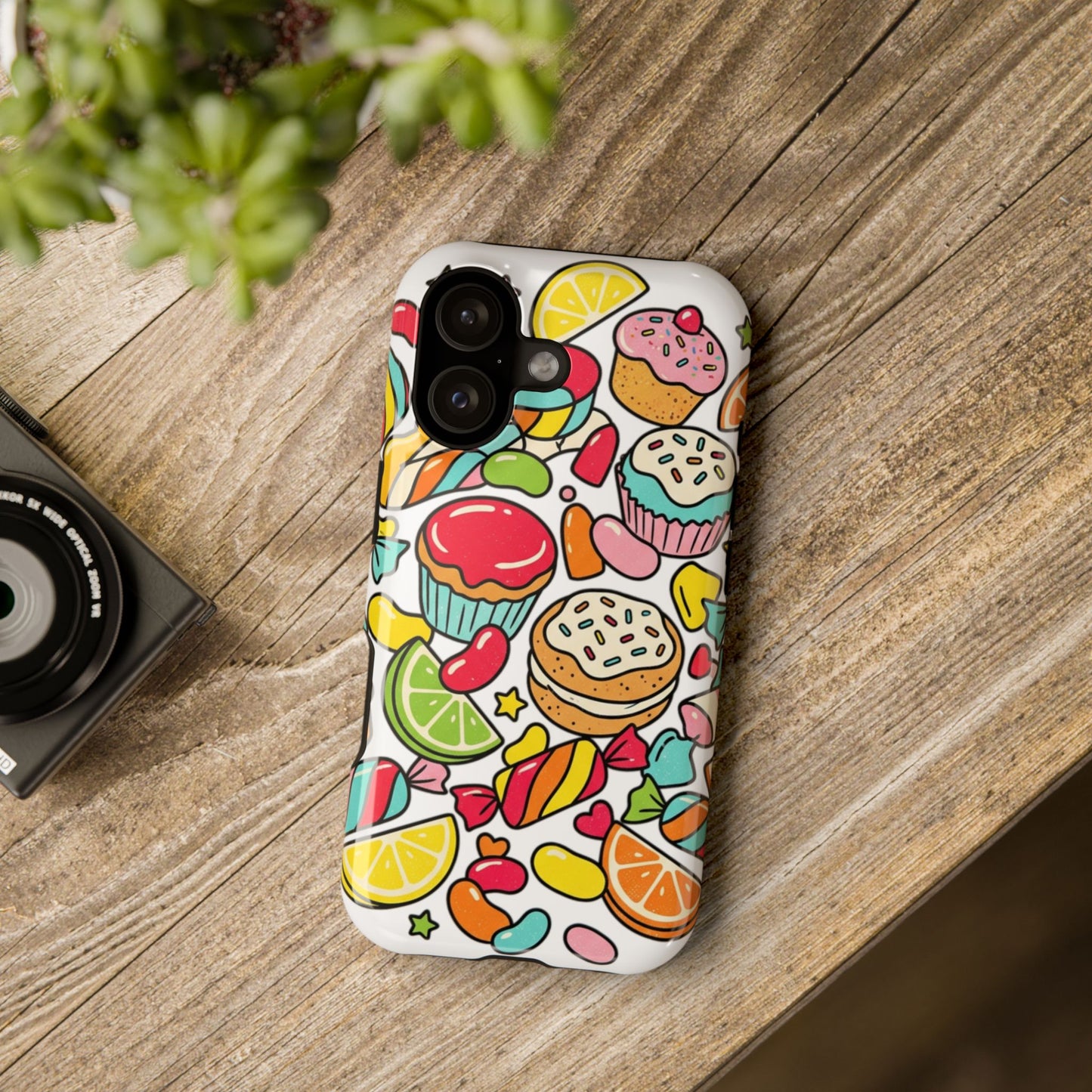 Candy Doodle Impact Phone Case