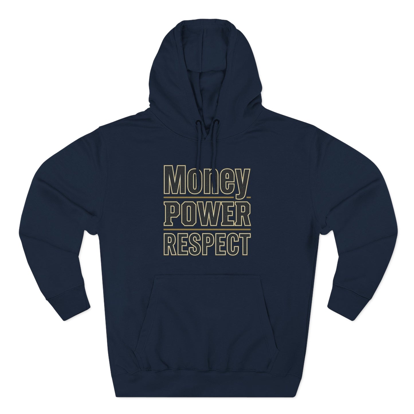 Money • Power • Respect Hoodie – Bold Graphic Fleece Pullover