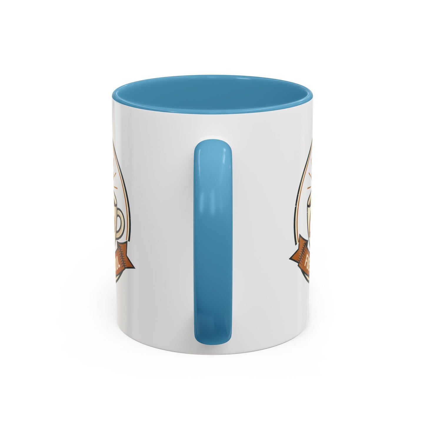 Coffee Mug - "Coffee Fuels My Soul" Accent Ceramic Mug (11/15oz)