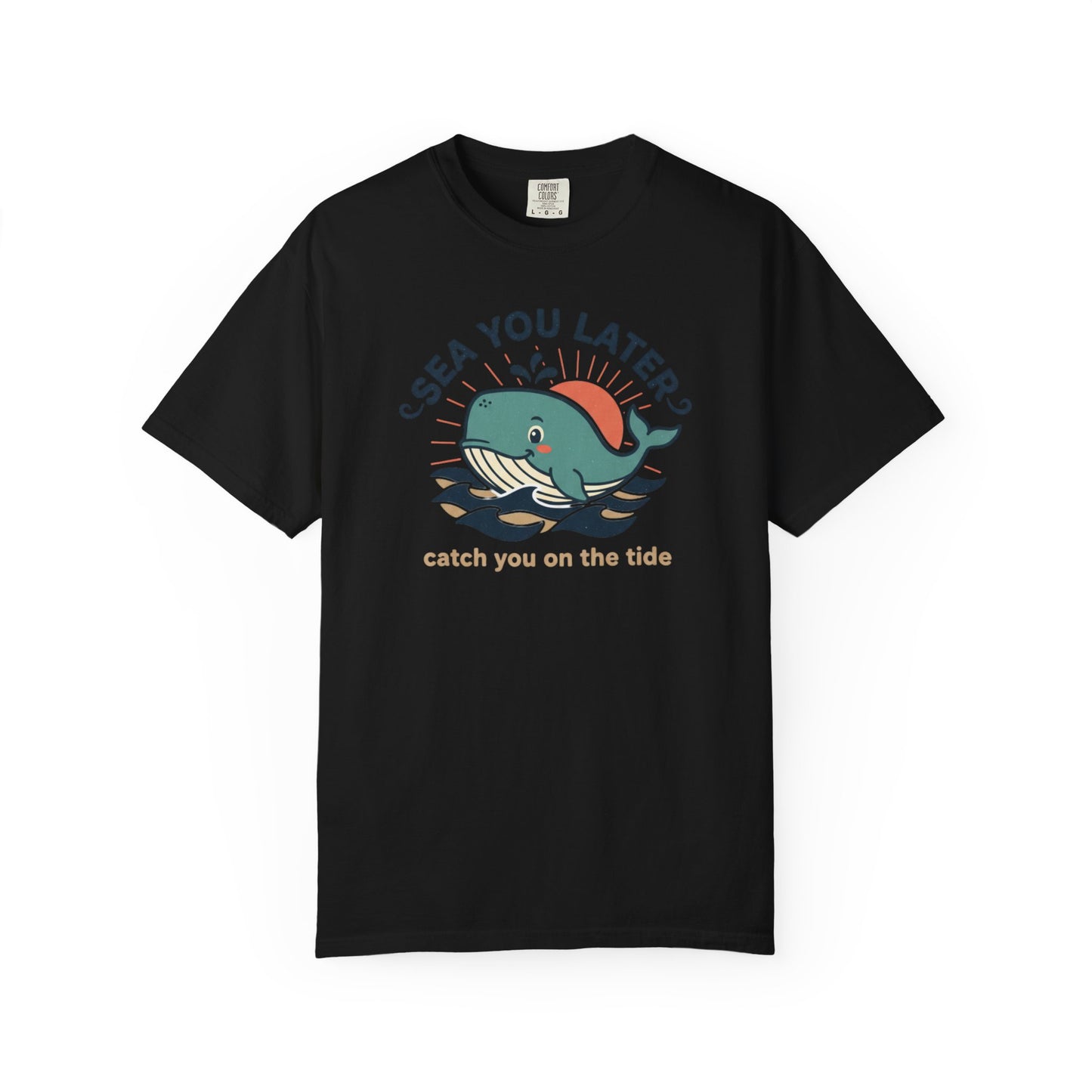 Sea You Later Whale graphic tee | T-Shirt