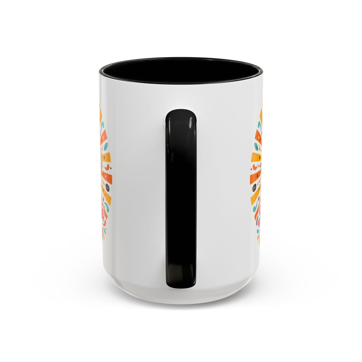 My Favorite Coffee Cup Accent Mug — Colorful Ceramic Coffee Mug (11/15oz)