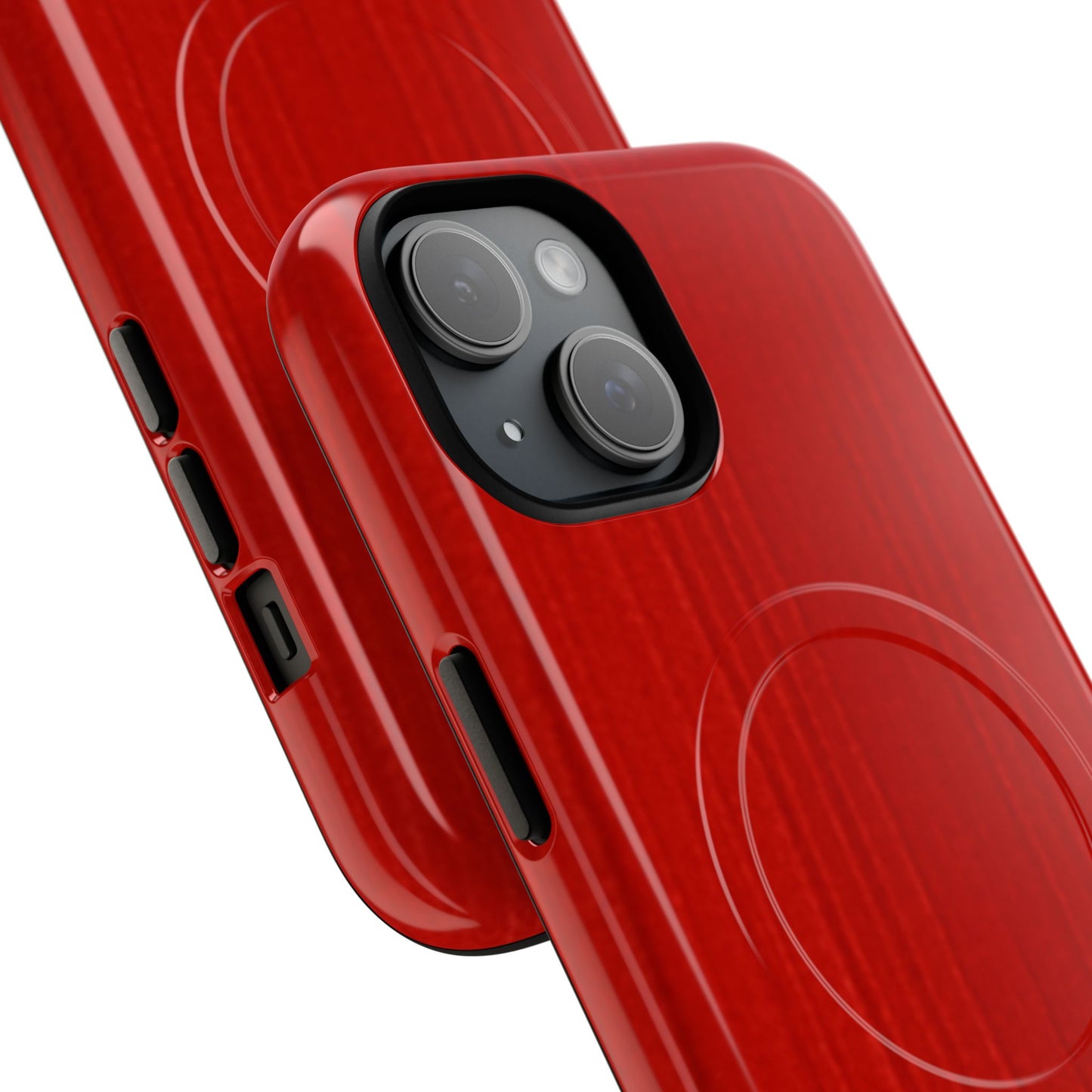 Red Magnetic Phone Case | Tough Magnetic Case, MagSafe Compatible