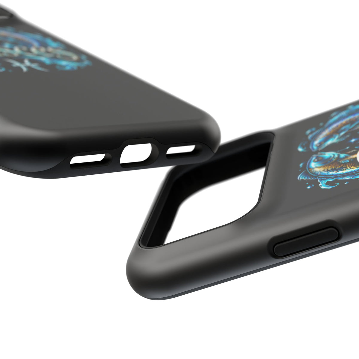 Pisces Magnetic Impact-Resistant Phone Case — Zodiac Fish Astrology Design