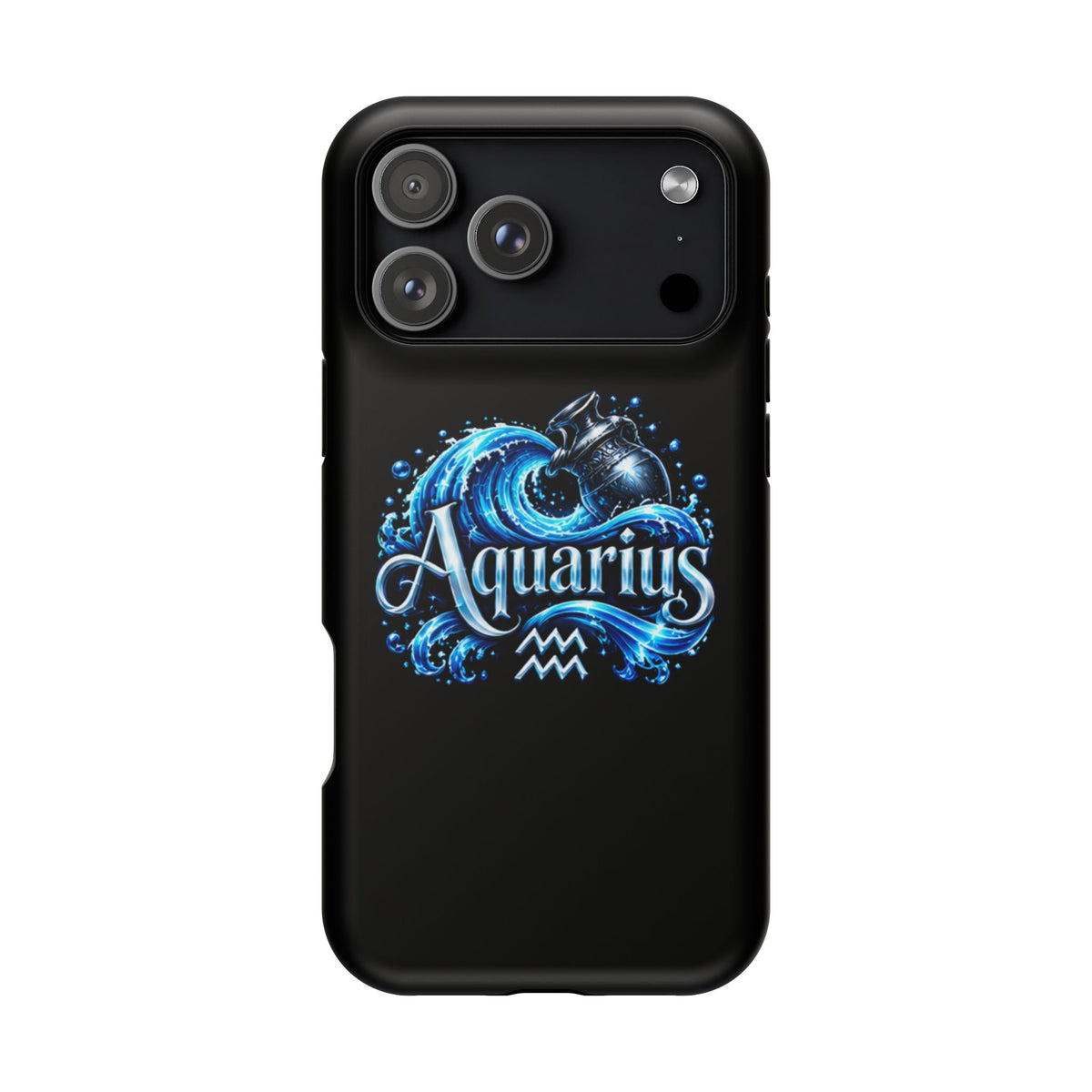 Aquarius Zodiac Magnetic Impact-Resistant Phone Case