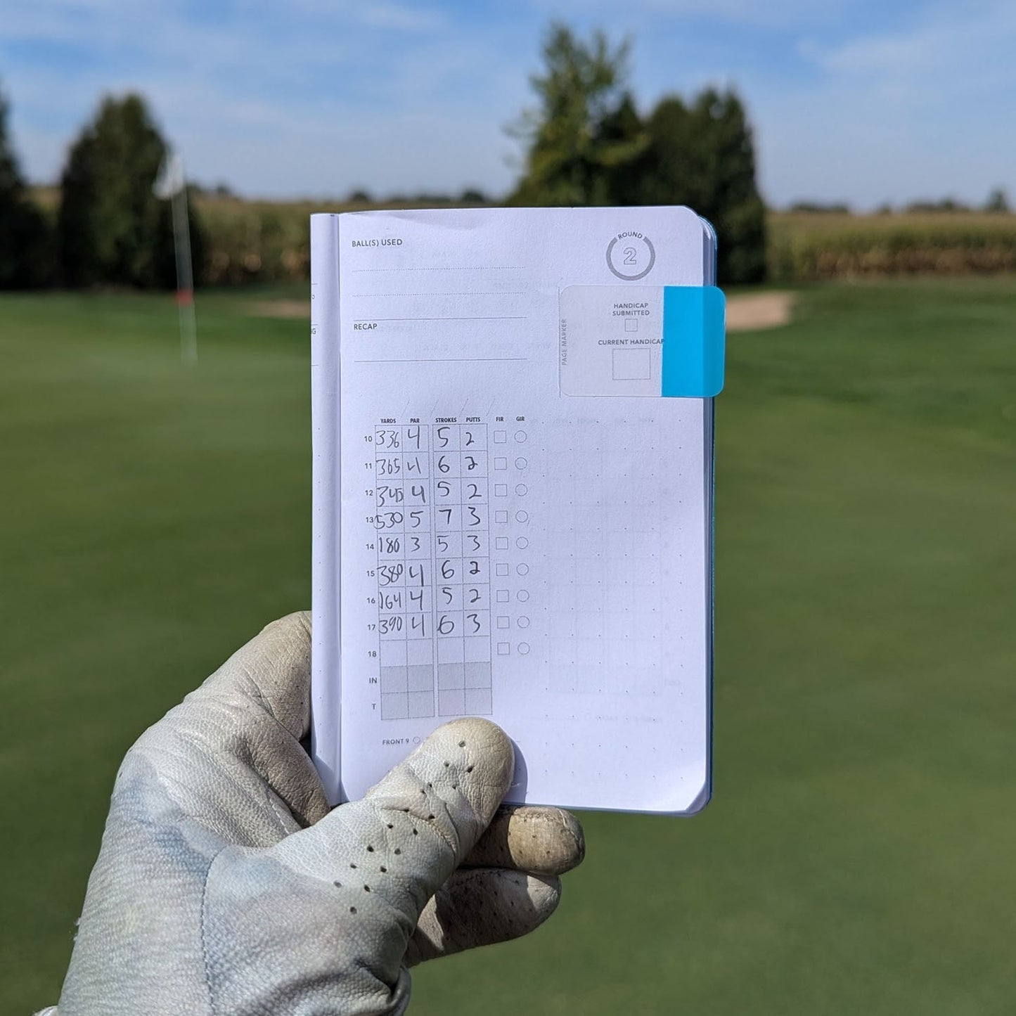 Pocket Golf Log Book | Track Scores & Stats