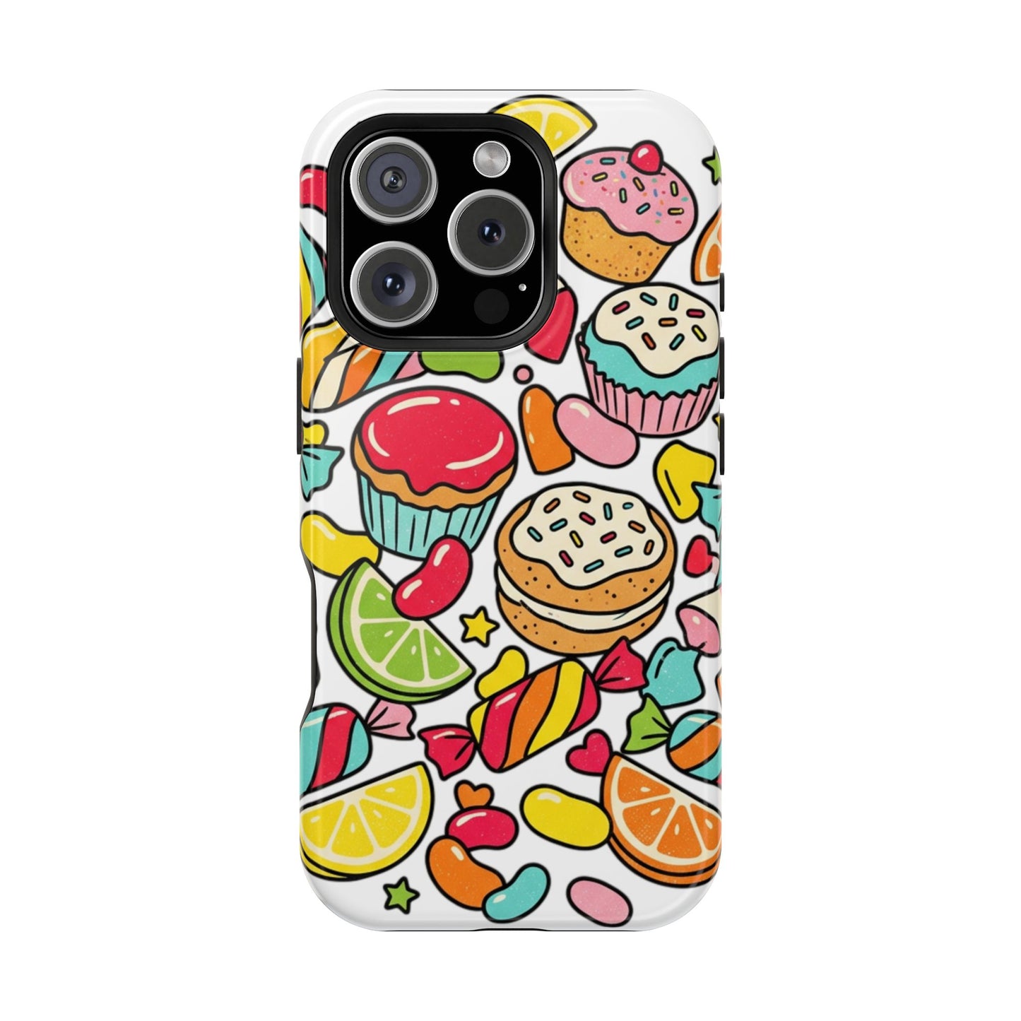Candy Doodle Impact Phone Case