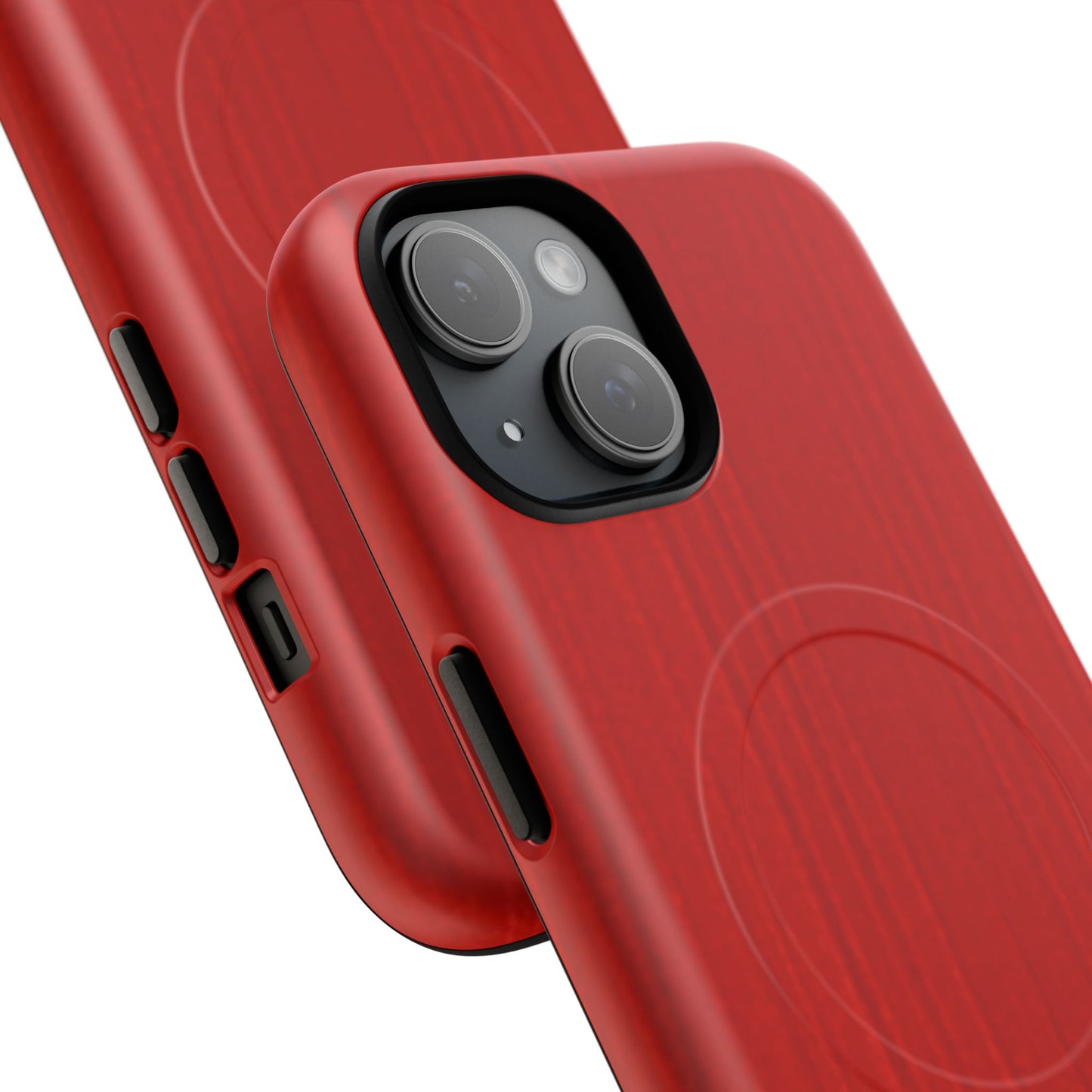 Red Magnetic Phone Case | Tough Magnetic Case, MagSafe Compatible
