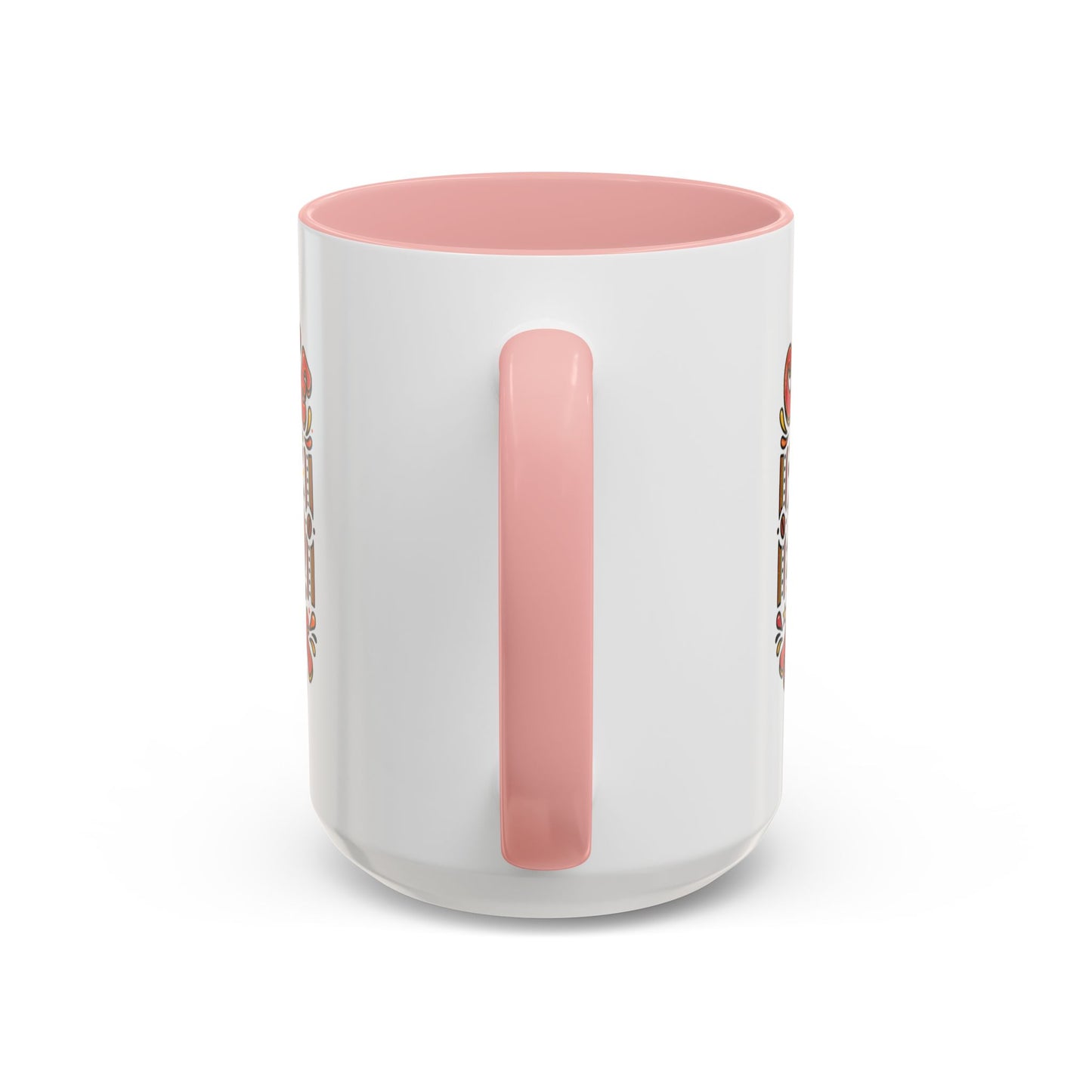 Coffee Addict Accent Mug — "Coffee Power" Retro Coffee Lover Gift (11oz/15oz)