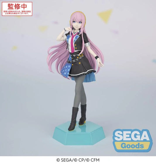 Hatsune Miku Colorful Stage Megurine Luka Figure - SEGA Desktop Decorate School Sekai