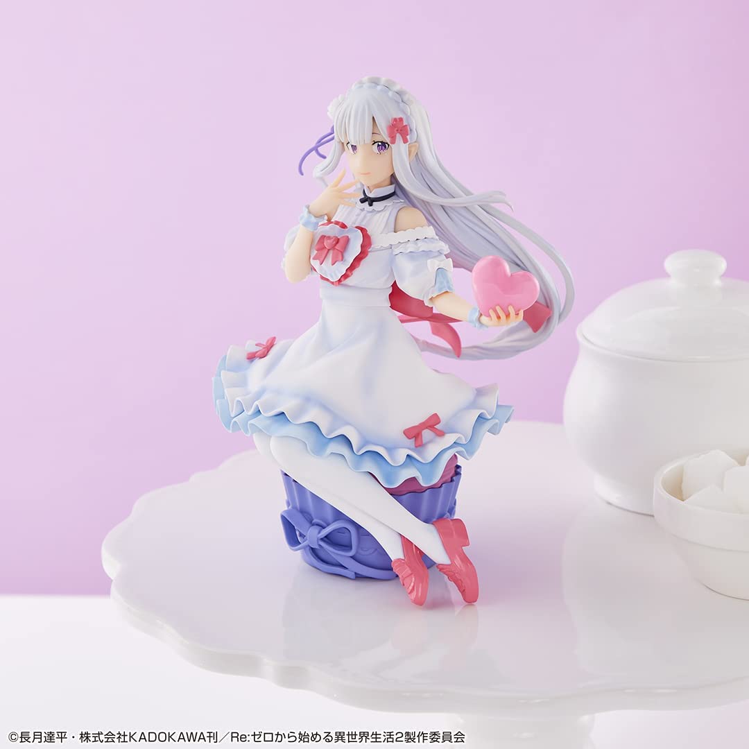 Bandai Spirits Ichibansho Re:Zero – Emilia (Sweet Happy Life!) Figure