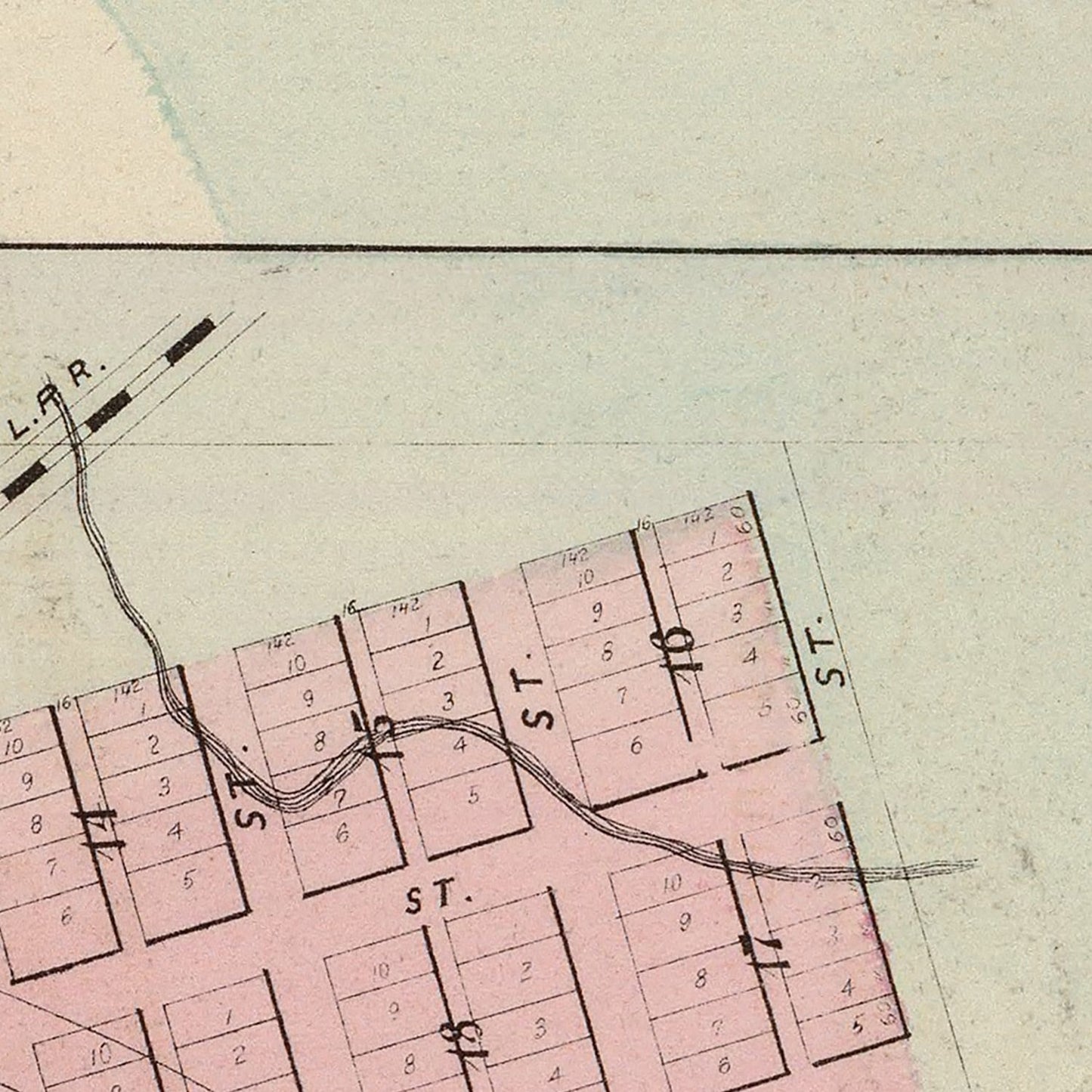 Vintage Map of Carver, Minnesota 1874